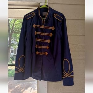 Blue and Gold Torrid Jacket